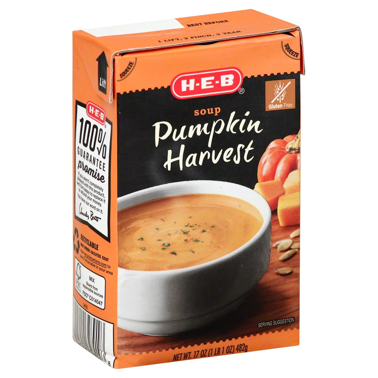 H-E-B Pumpkin Harvest Soup - Shop Soups & Chili At H-E-B