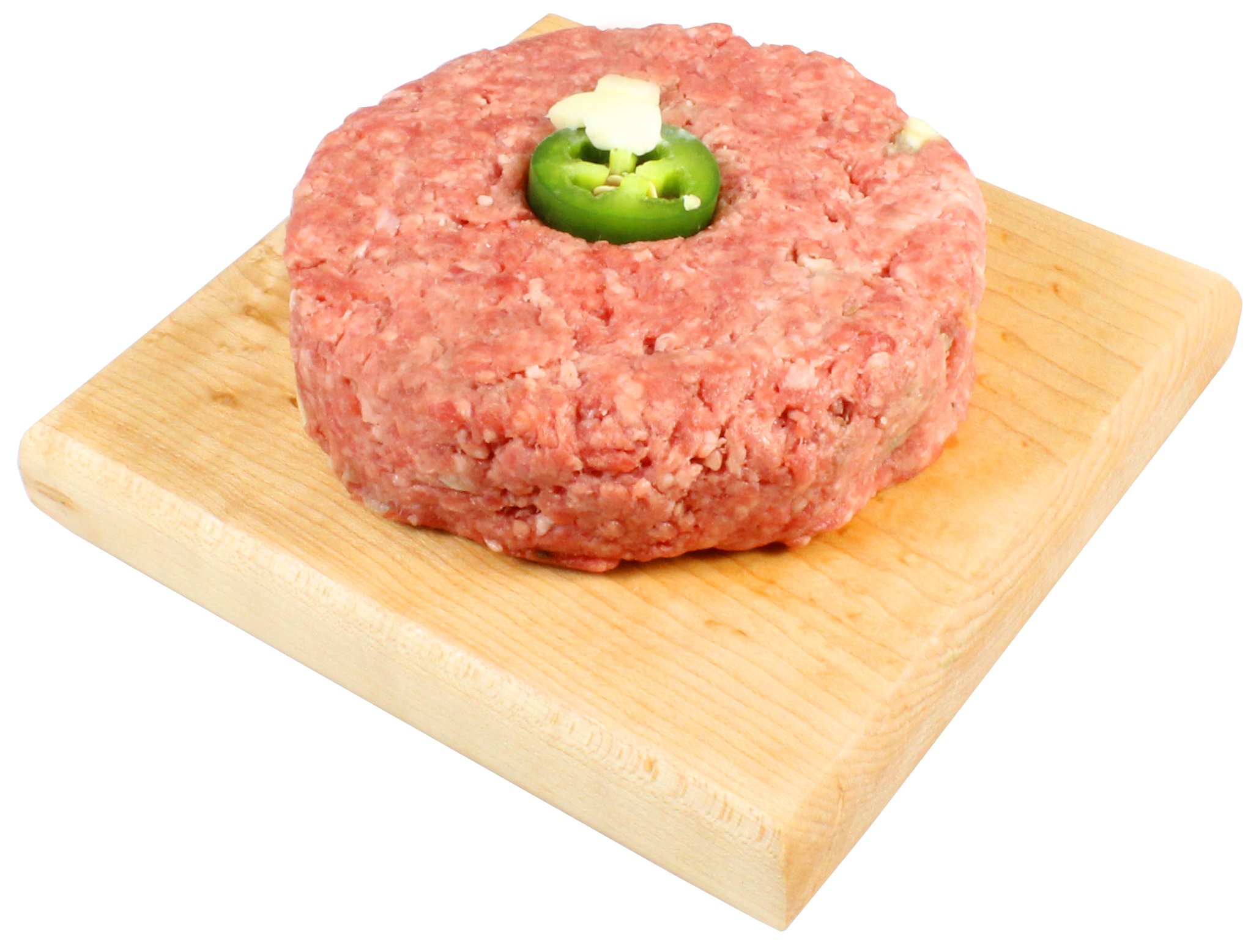 Central Market Green Chile & Jack Stuffed Seasoned Angus Burger Shop