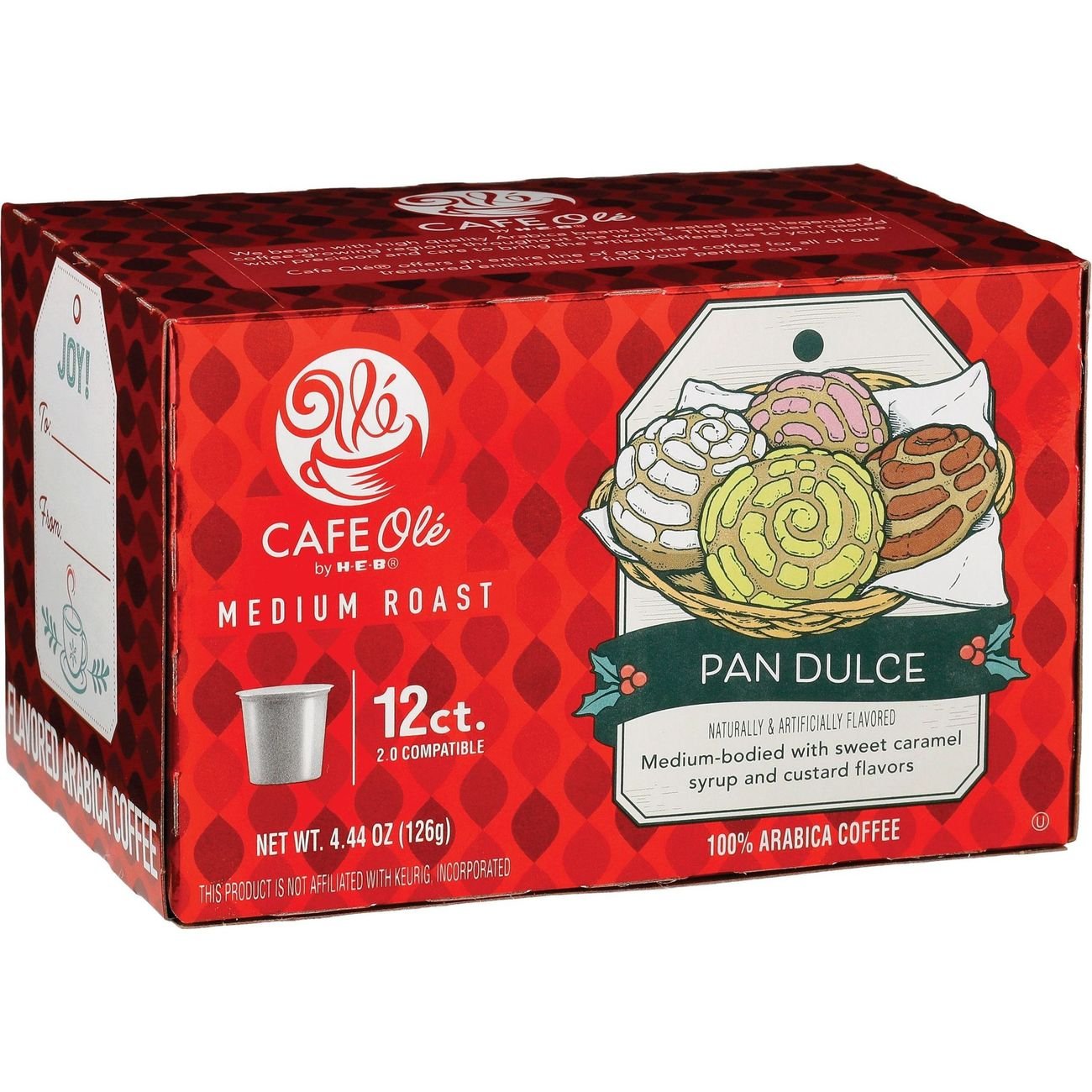 Cafe Ole by HEB Pan Dulce Single Serve Coffee Cups Shop Coffee at HEB