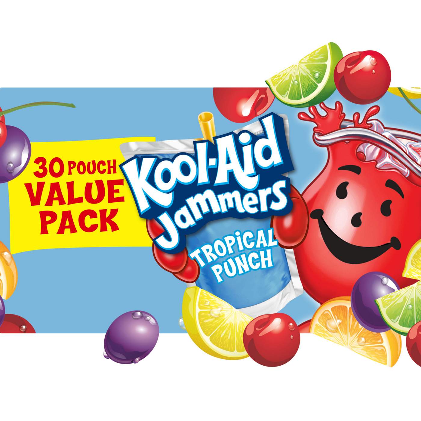 Kool-Aid Jammers Tropical Punch Pouches Value Pack; image 1 of 5