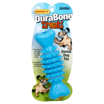 Ruffin' It Jumbo Durabone Treat Dental Toy, EACH