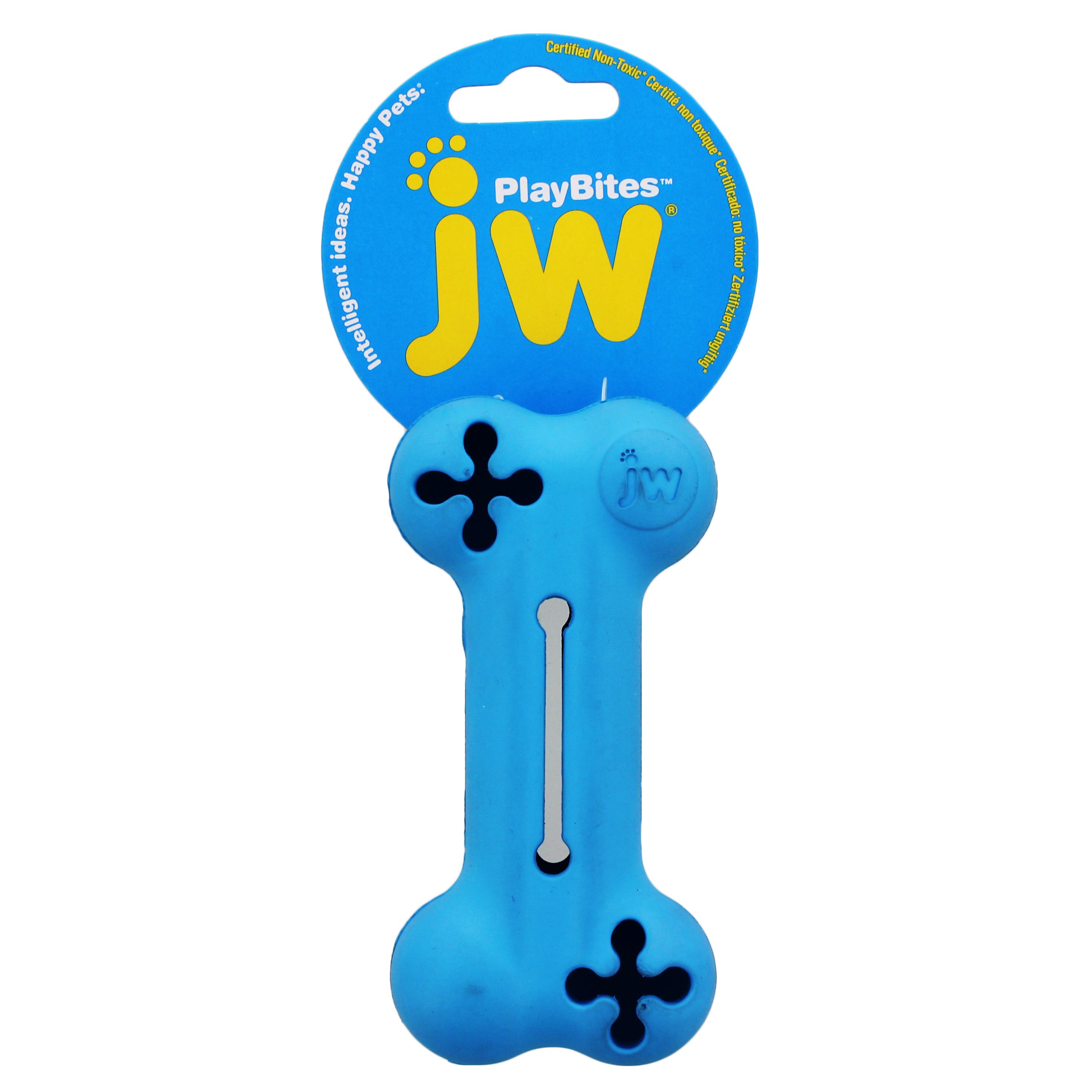 JW PlayBites Treat Bone Small Medium Dog Treats Shop Chew Toys at HEB