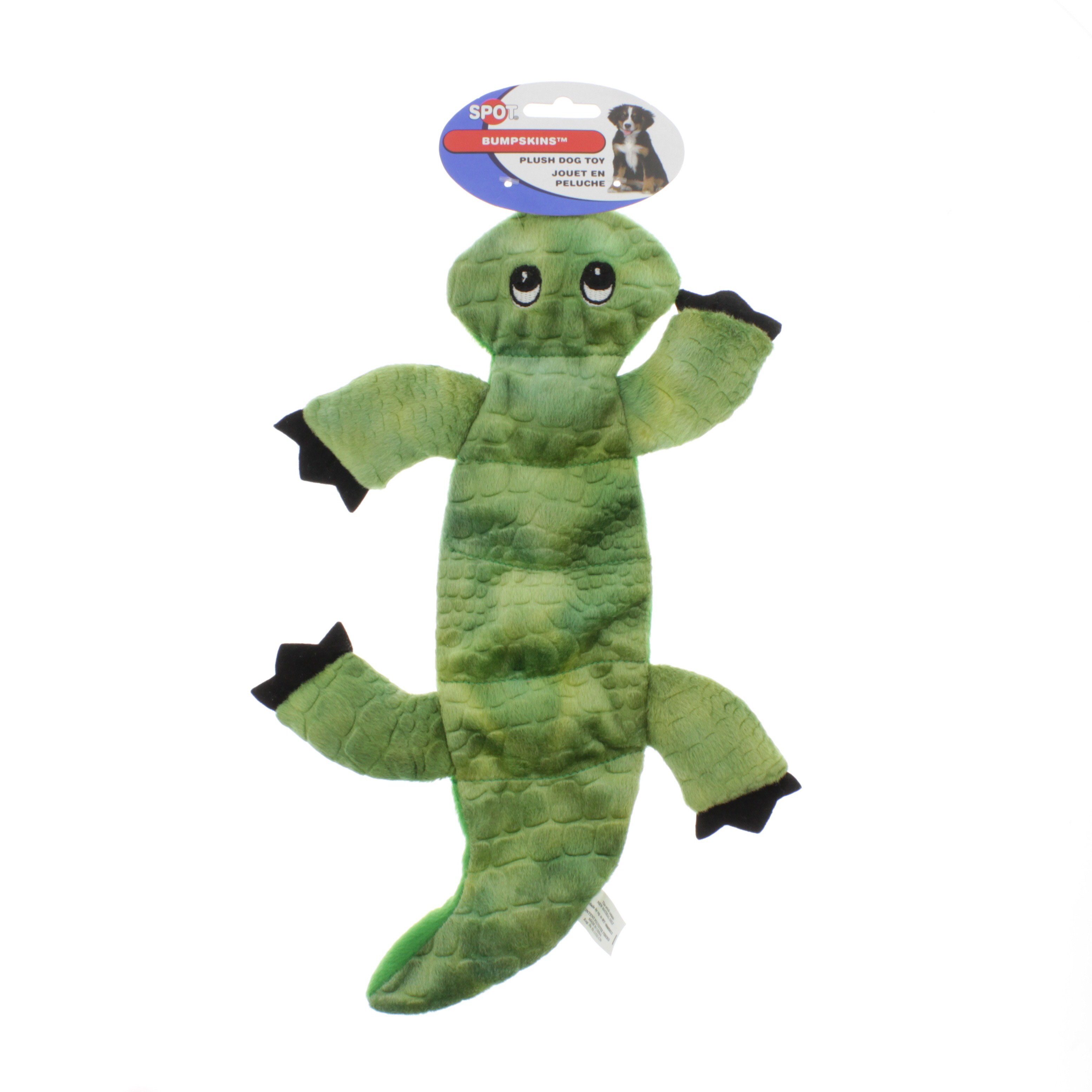 Ethical Pets Spot Bumpskins Lizards 14 Inch Dog Toy, Assorted Colors