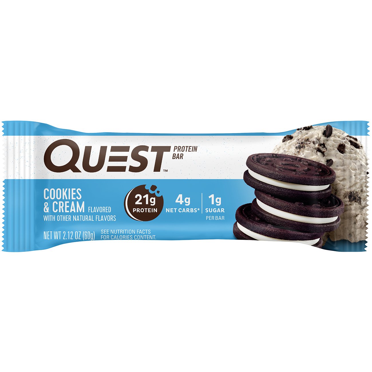 Quest 21g Protein Bar - Cookies & Cream - Shop Granola & snack bars at ...