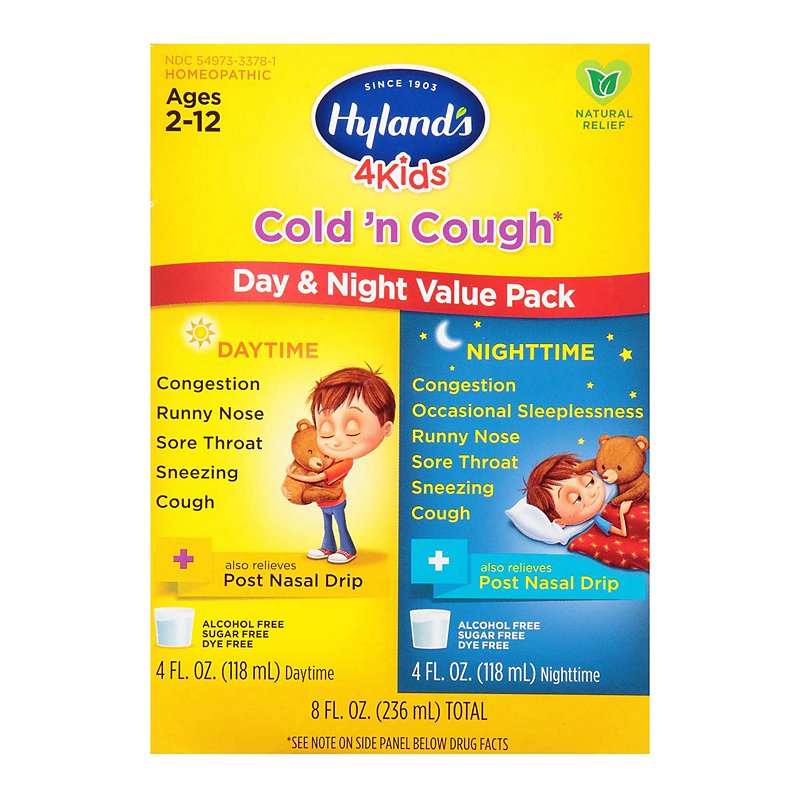 Hyland's 4 Kids Cold N Cough Day & Night Value Pack Shop Vitamins