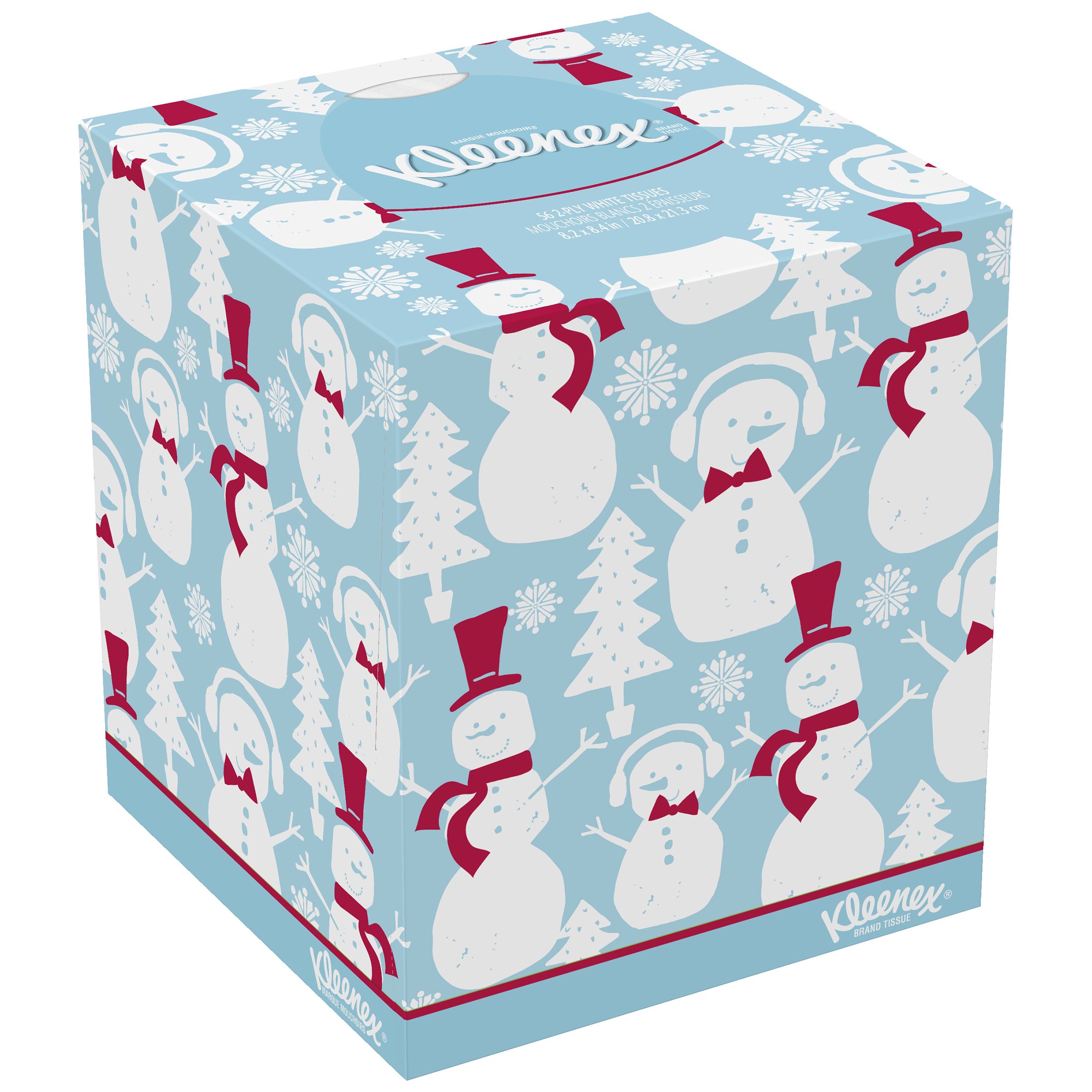 Kleenex Holiday Design Upright Facial Tissue Shop Facial Tissue at HEB