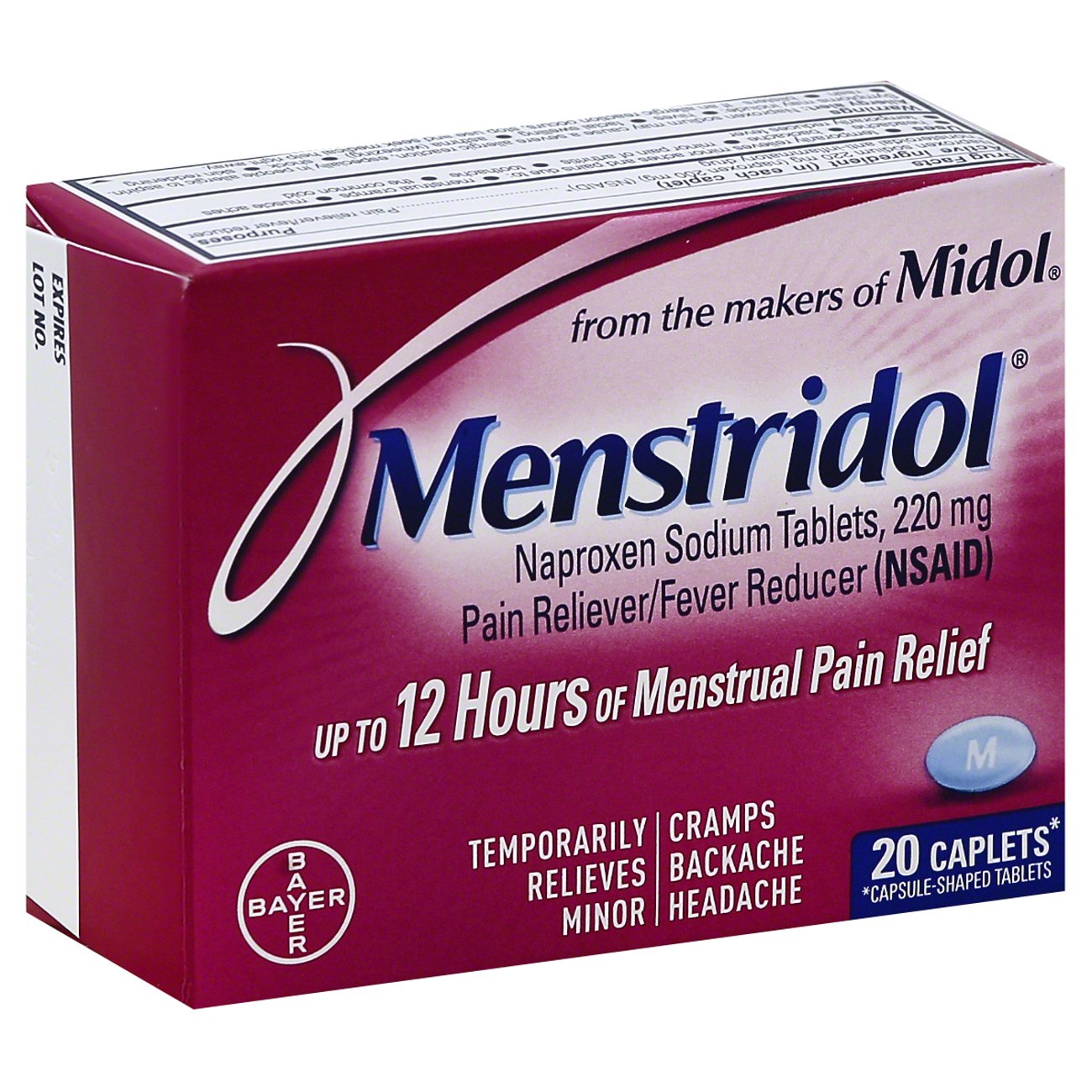 Menstridol Menstrual Pain Reliever Caplets Shop Medicines