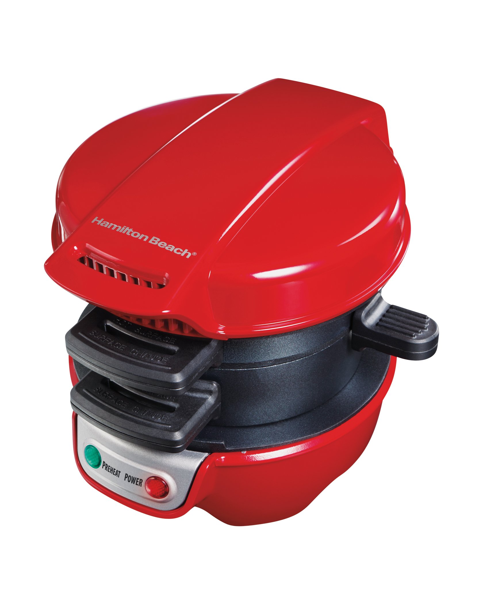 hamilton-beach-breakfast-sandwich-maker-red-shop-appliances-at-h-e-b