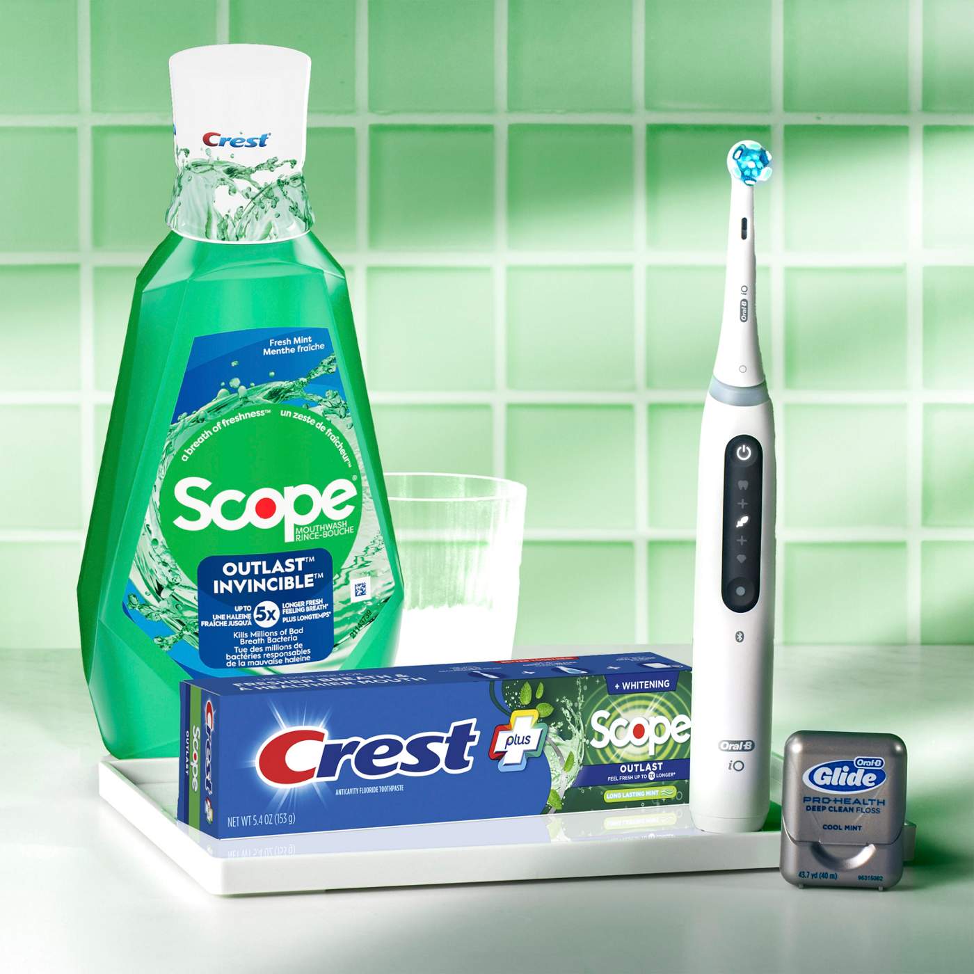 Crest Scope Outlast Long Lasting Mouthwash Mint; image 6 of 7