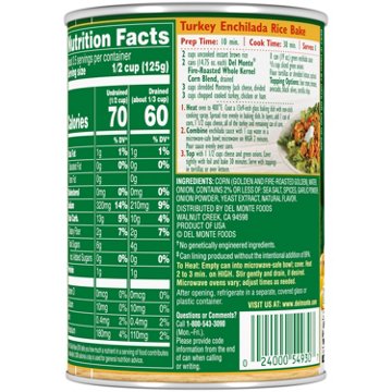 Del Monte Fire-Roasted Corn Blend, 14.75 oz