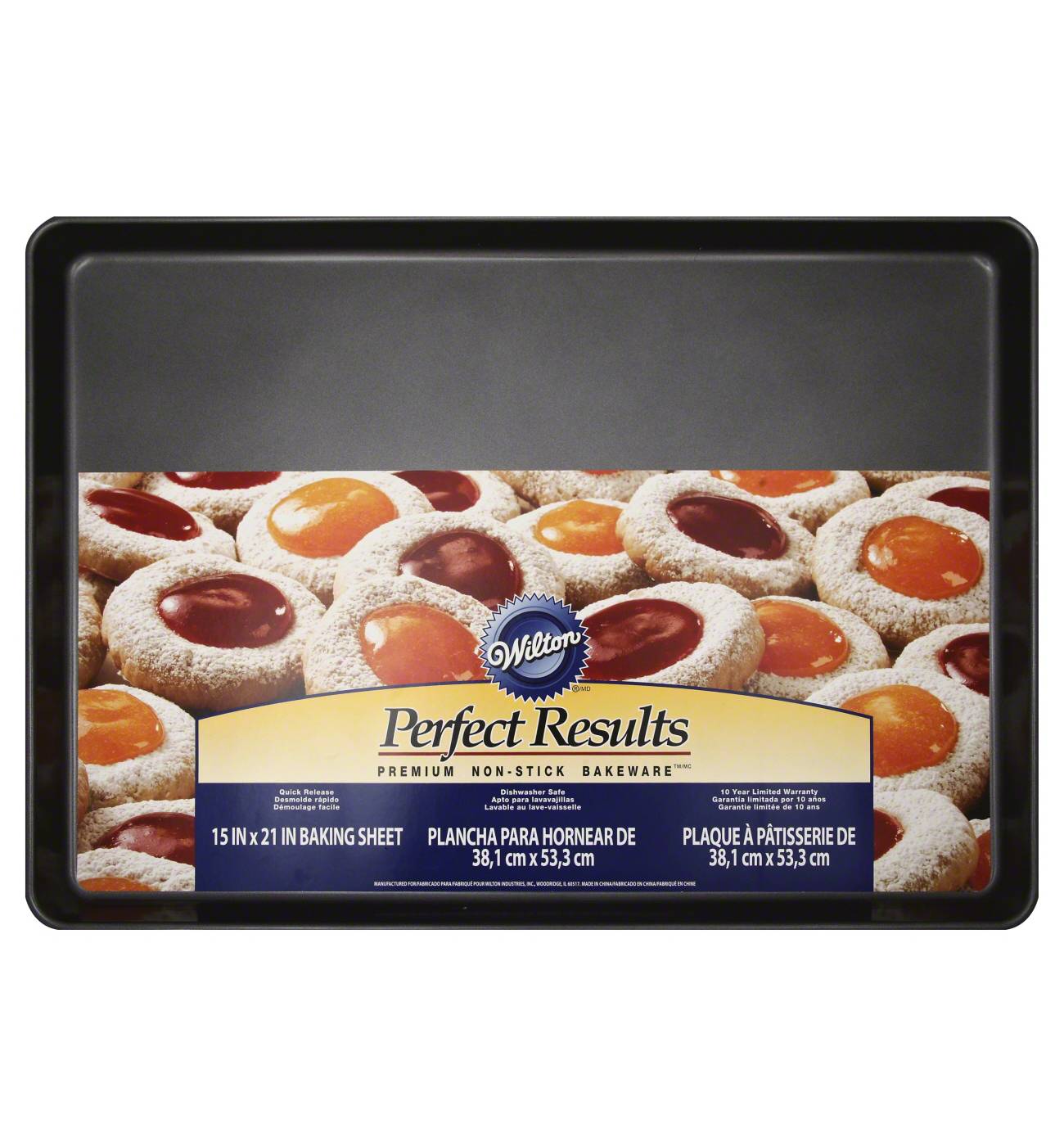 Wilton Perfect Results Mega 21 X 15 Cookie Sheet, Baking Pans, Household