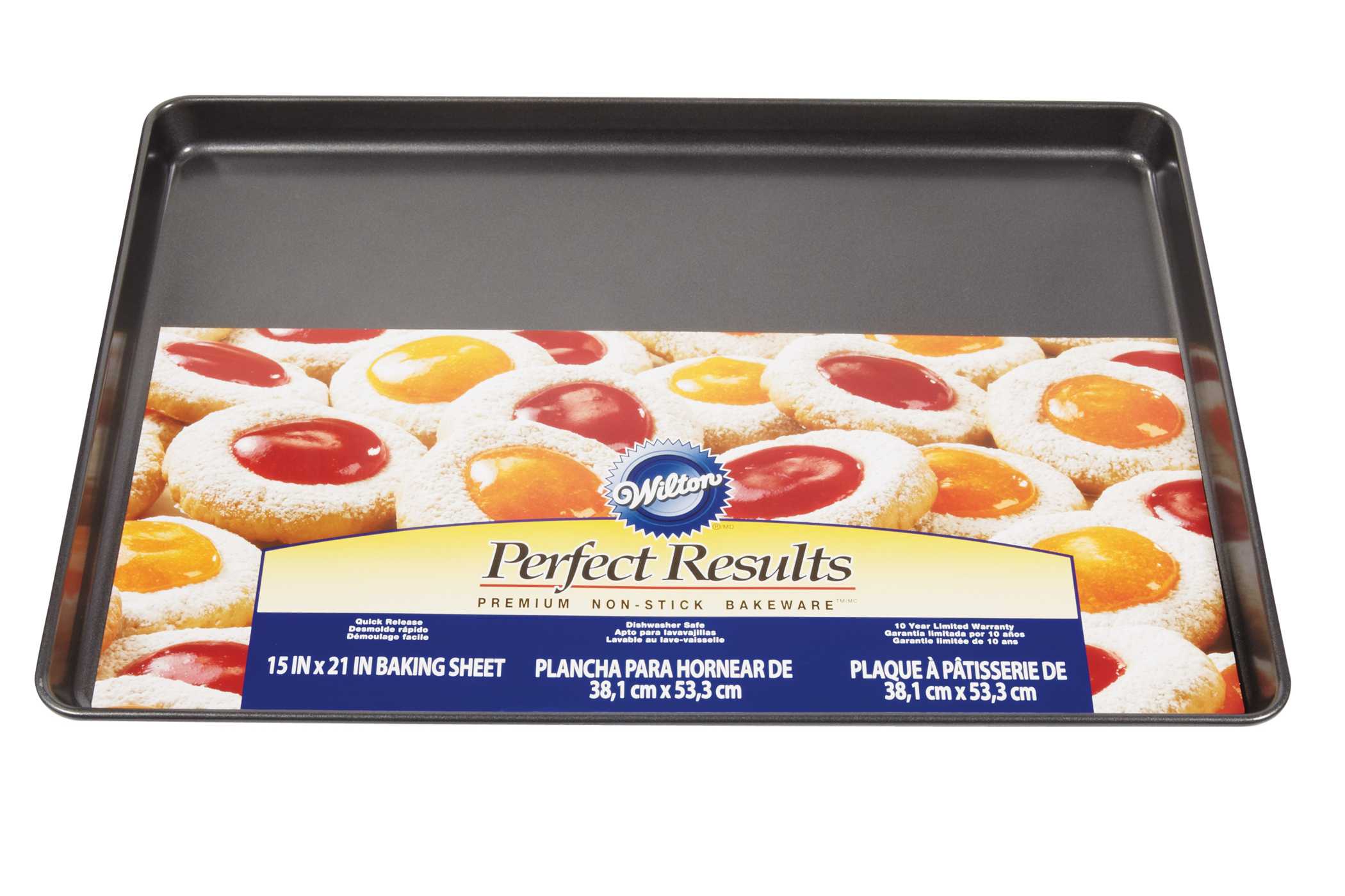 Wilton Perfect Results Premium Non-Stick Bakeware Large Baking Sheet