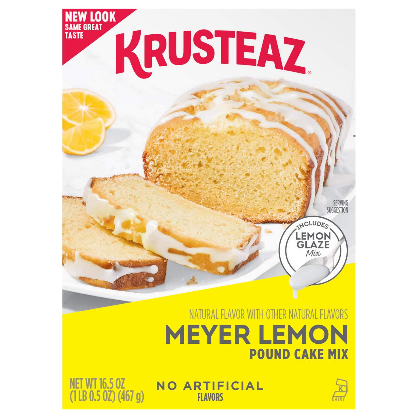 Krusteaz Meyer Lemon Pound Cake Mix; image 1 of 6