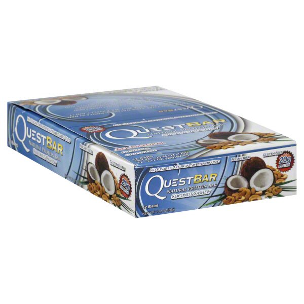 Quest Bar Coconut Cashew Protein Bar Shop Quest Bar Coconut Cashew