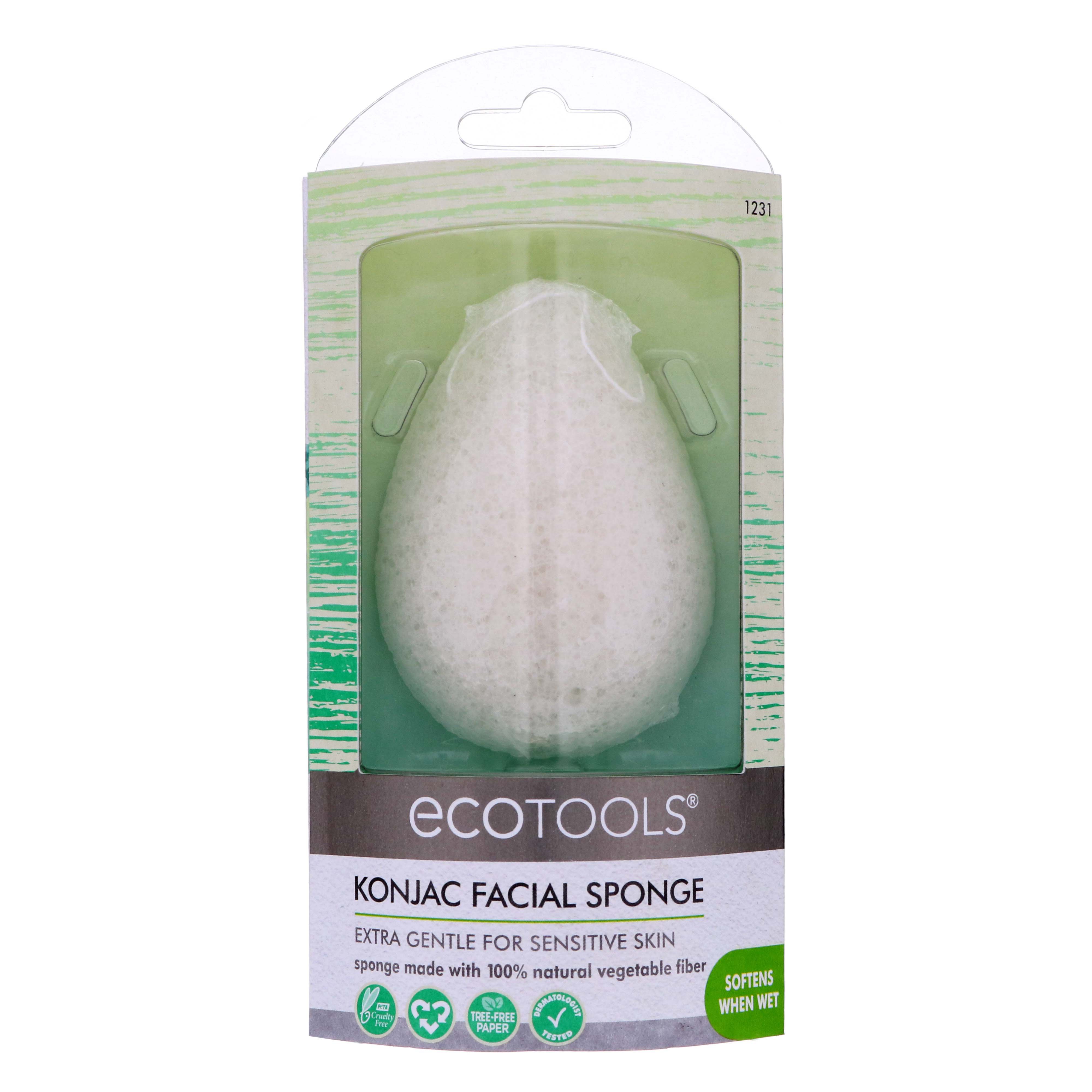 EcoTools Konjac Facial Sponge Shop Makeup Tools & Accessories at HEB