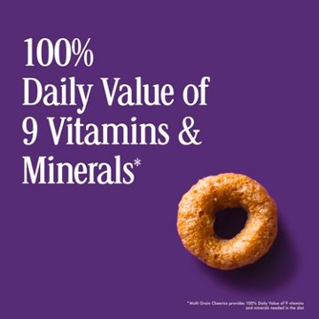 General Mills Multi-Grain Cheerios Cereal Family Size