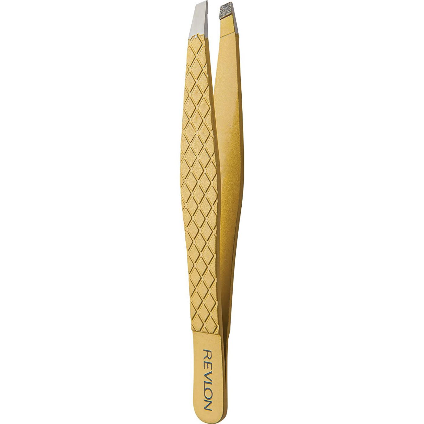 Revlon Gold Series Slant Tweezers; image 2 of 4