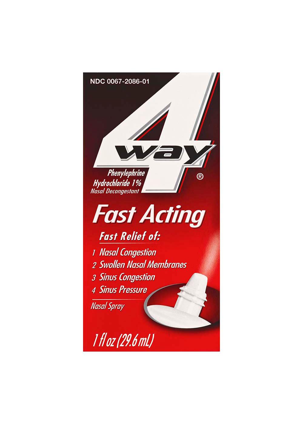 4Way Fast Acting Nasal Spray; image 1 of 8