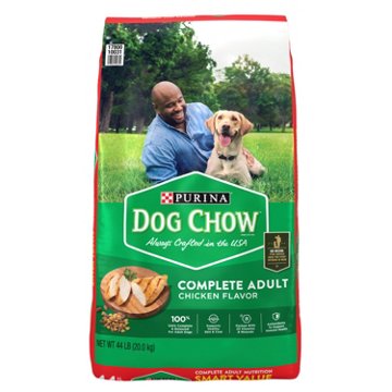 Dog Chow Purina Complete Adult Dry Dog Food Kibble - Chicken Flavor, 44 lb