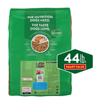 Dog Chow Purina Complete Adult Dry Dog Food Kibble - Chicken Flavor, 44 lb