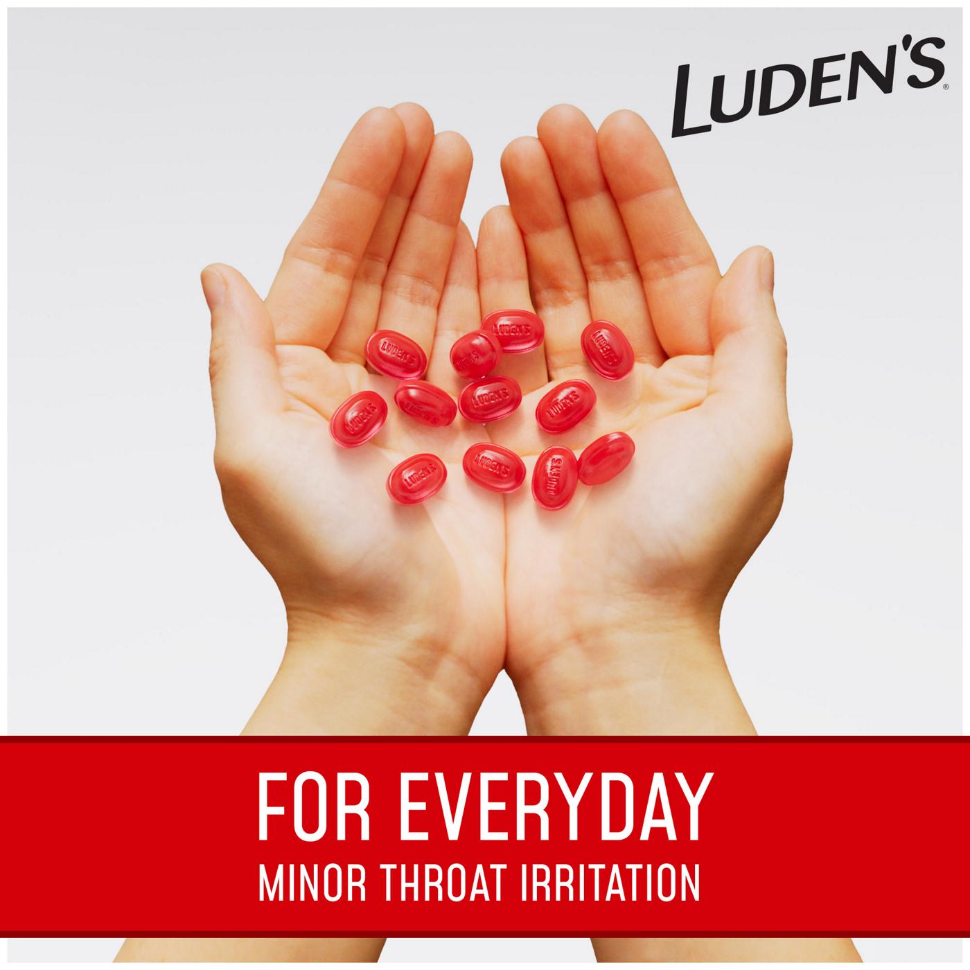 Luden's Soothing Throat Drops, Wild Cherry; image 5 of 5