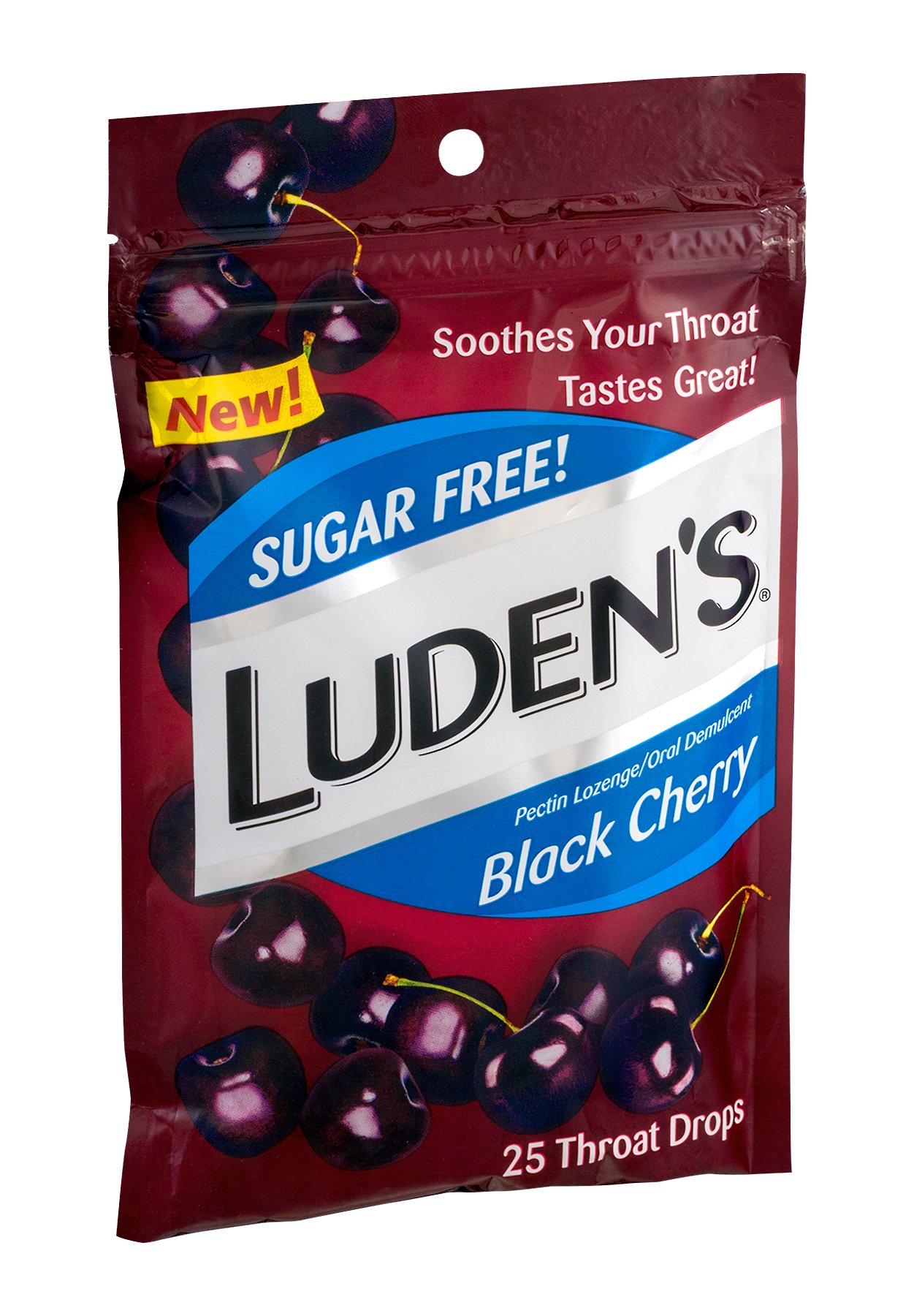 Ludens Sugar Free Black Cherry Throat Drops Shop Cough cold flu at