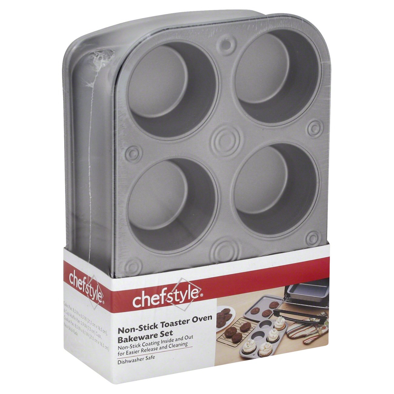 chefstyle NonStick Toaster Oven Bakeware Set Shop Pans & dishes at HEB