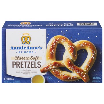 Auntie Anne's Classic Soft Pretzels, 5 ct