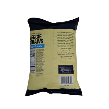 Central Market Tangy Ranch Veggie Straws, 6 oz