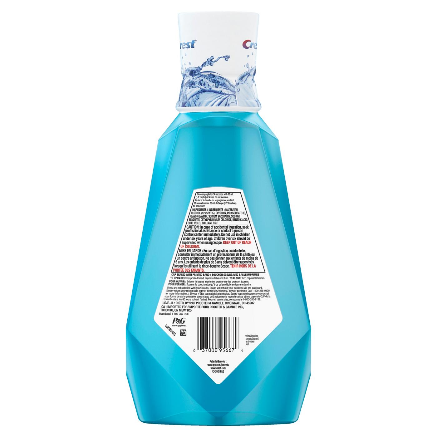 Crest Scope Outlast Mouthwash - Cool Peppermint; image 2 of 9