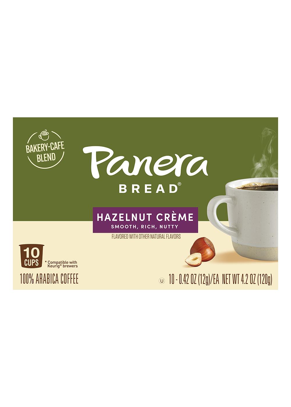 Panera Bread Hazelnut Creme Single Serve Coffee K Cups; image 1 of 6