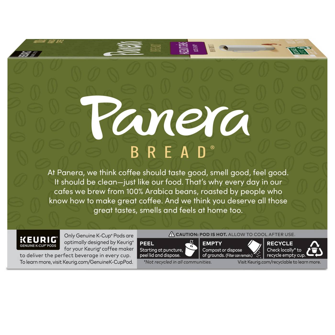 Panera Bread Hazelnut Creme Single Serve Coffee K Cups; image 4 of 6
