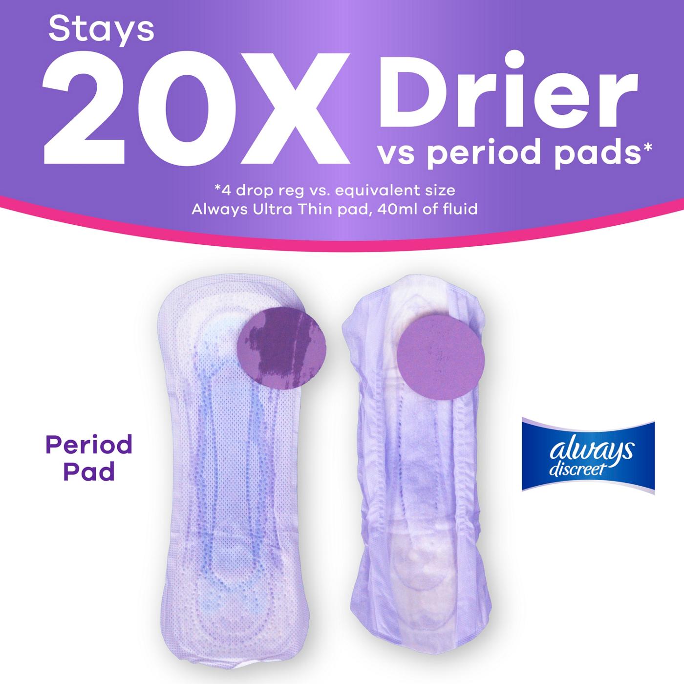 Always Discreet Light Incontinence Pads; image 5 of 9