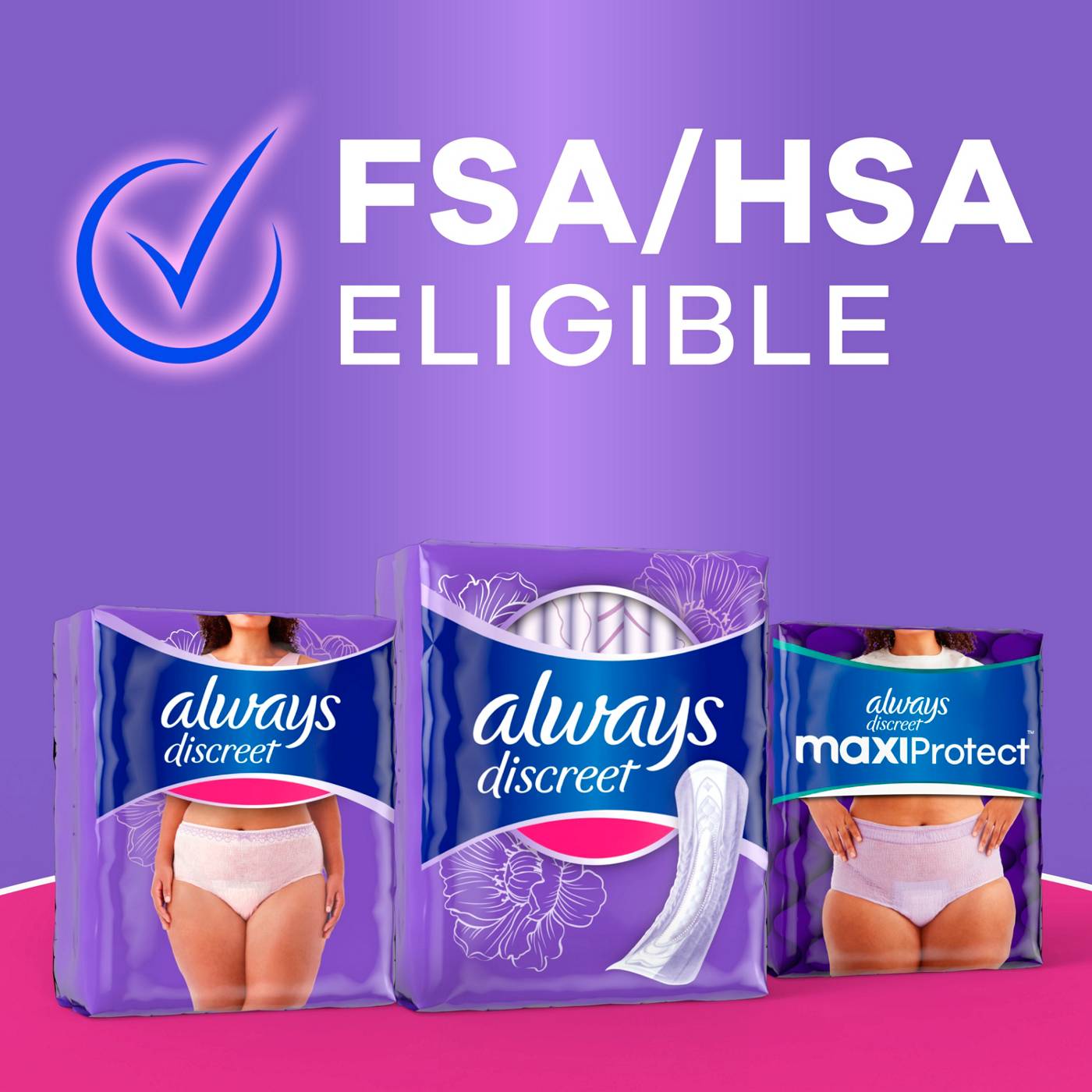 Always Discreet Moderate Incontinence Pads; image 4 of 9