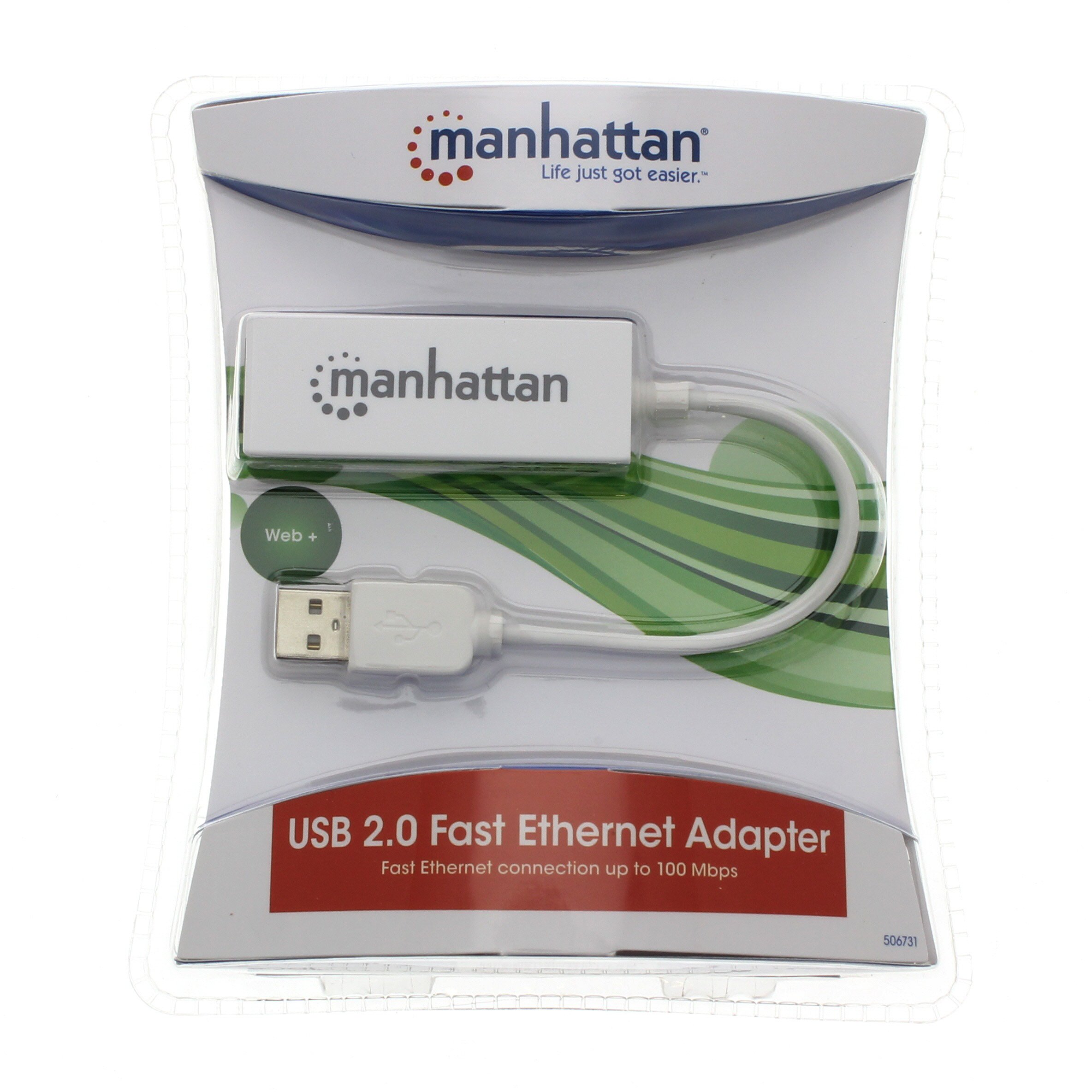 Manhattan USB 2.0 Fast Ethernet Adapter (506731)