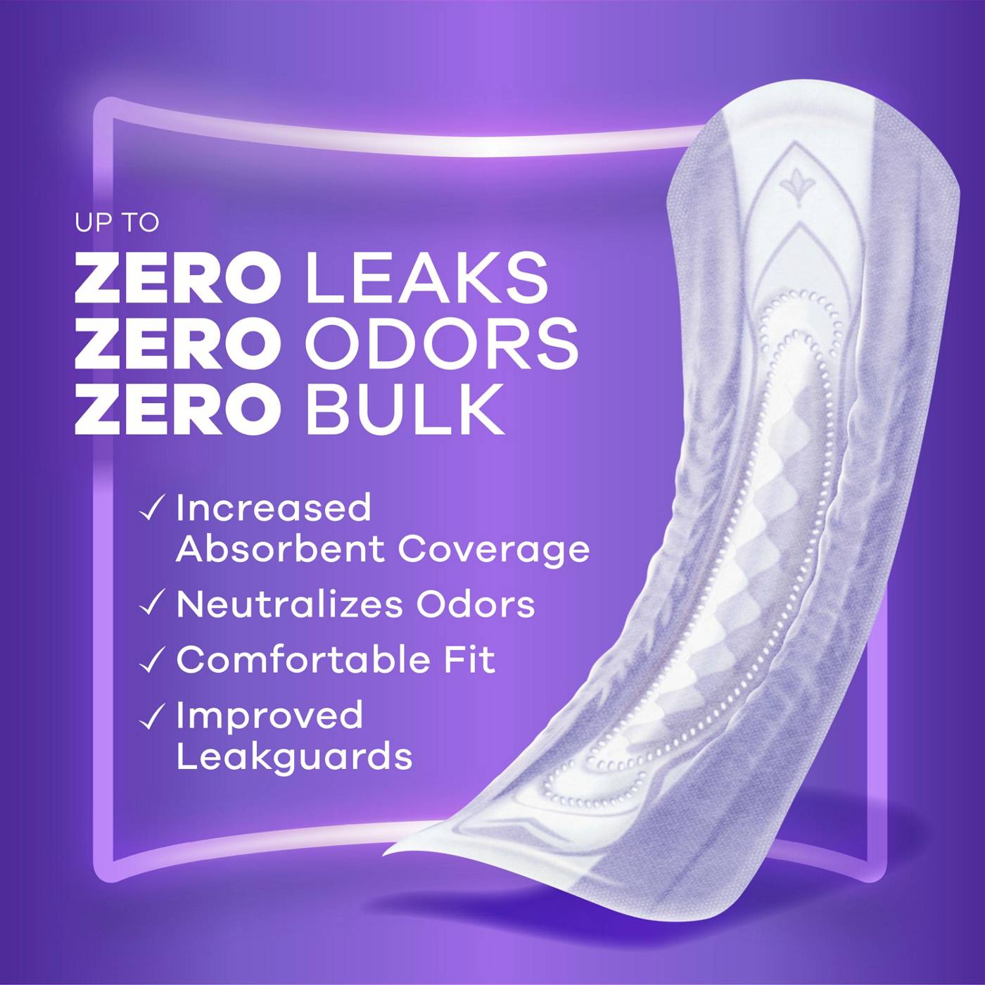 Always Discreet Heavy Long Incontinence Pads; image 8 of 10