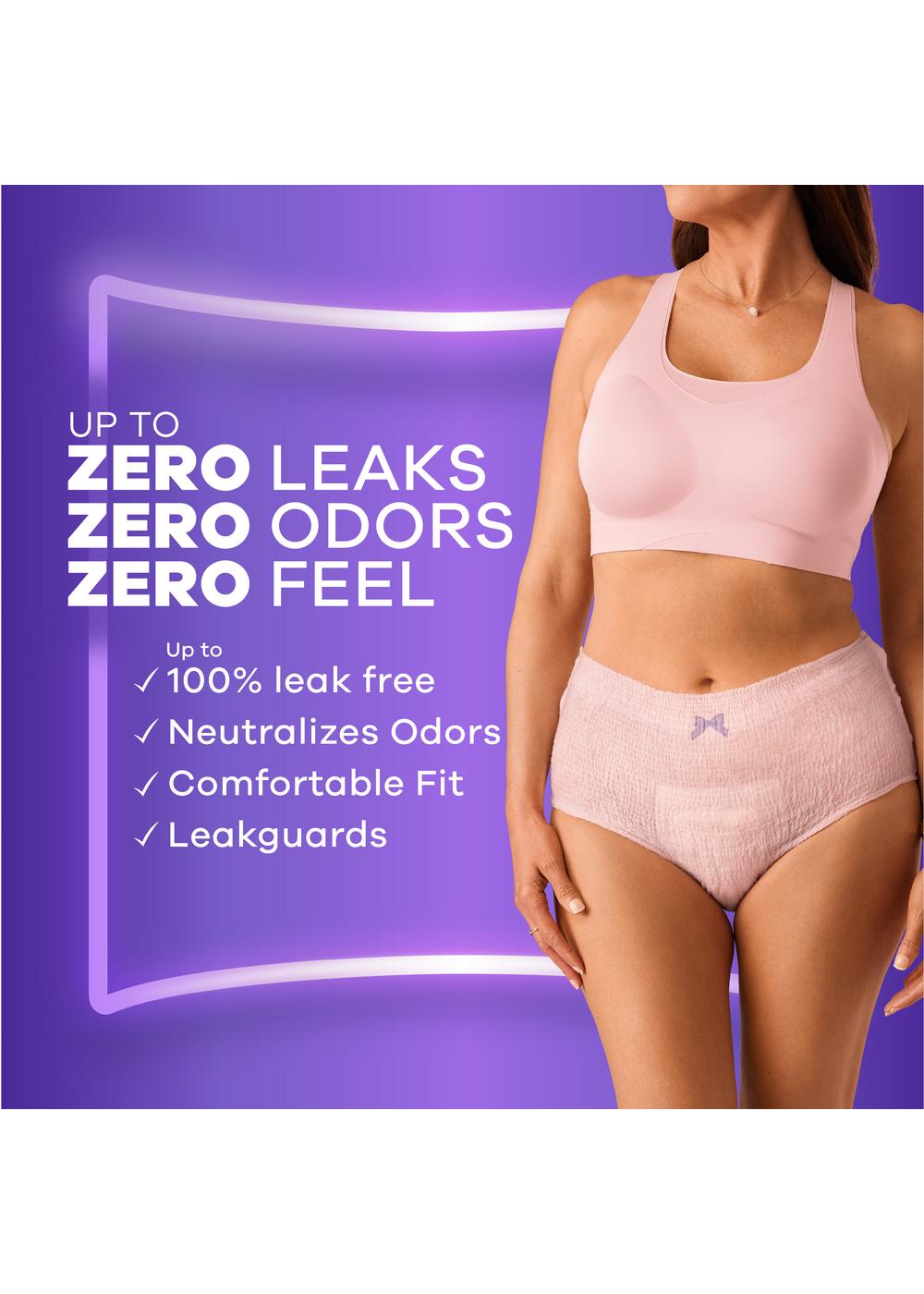 Always Discreet Incontinence Underwear for Women Maximum Absorbency, S/M; image 6 of 6