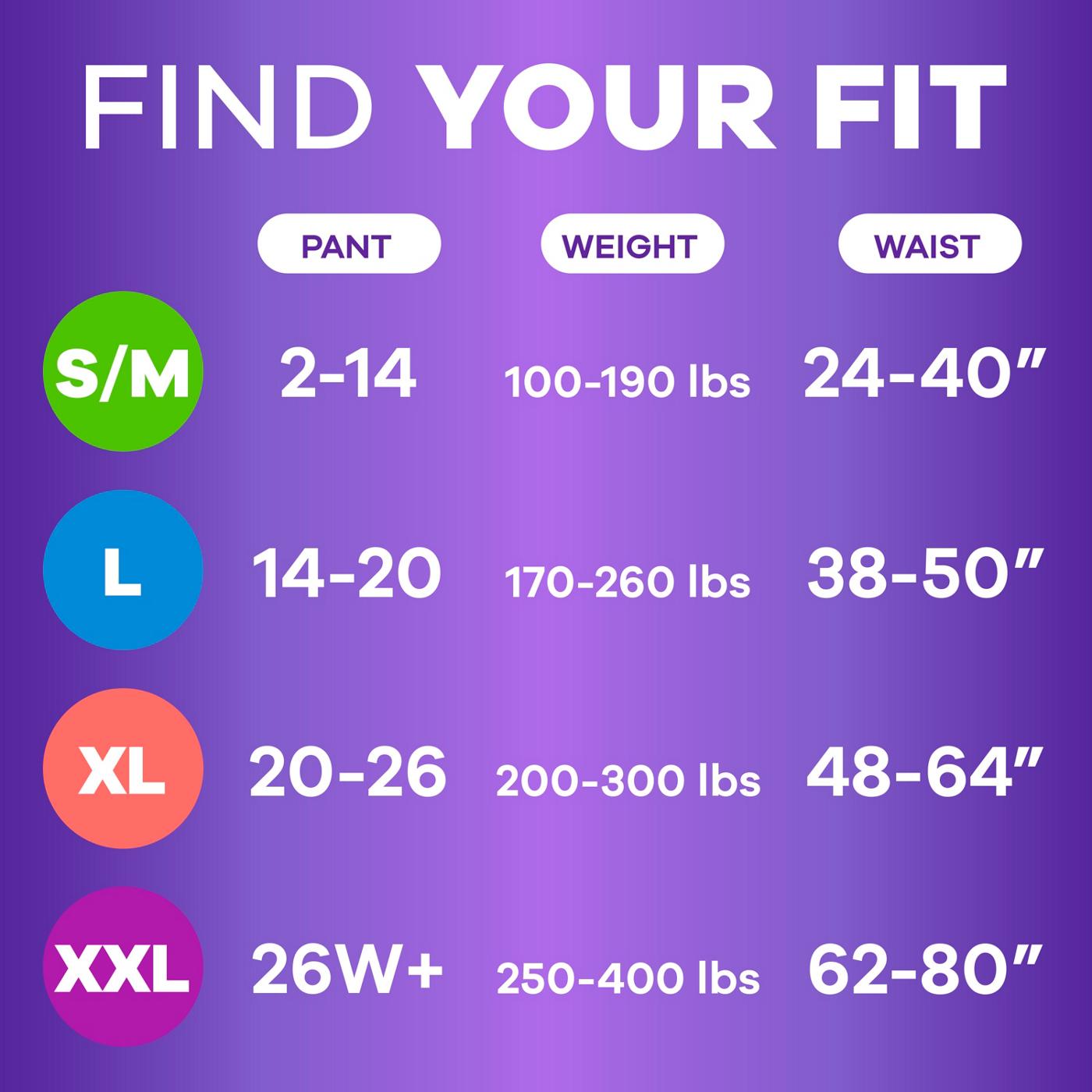 Always Discreet Women's Incontinence & Postpartum Underwear - Lg, Blush; image 10 of 10