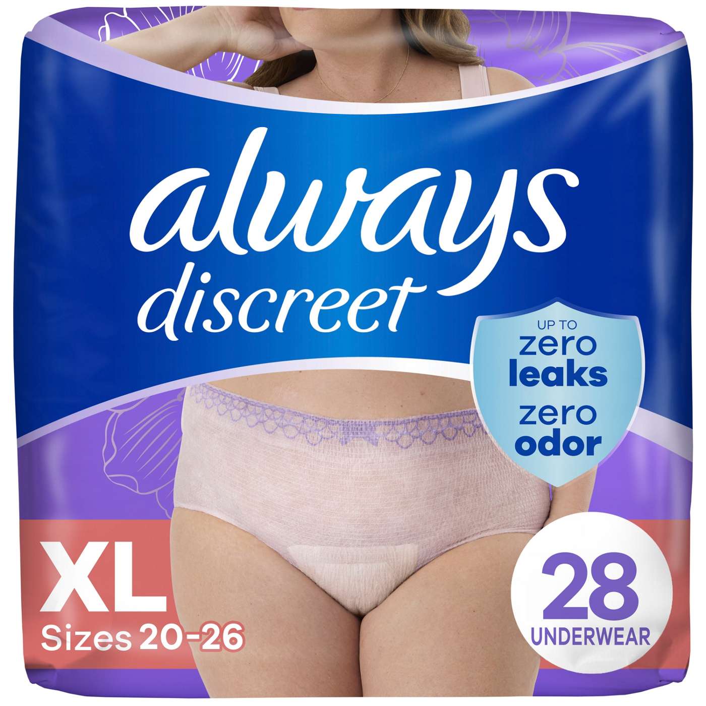 Always Discreet Incontinence Maximum Underwear XL Shop Incontinence