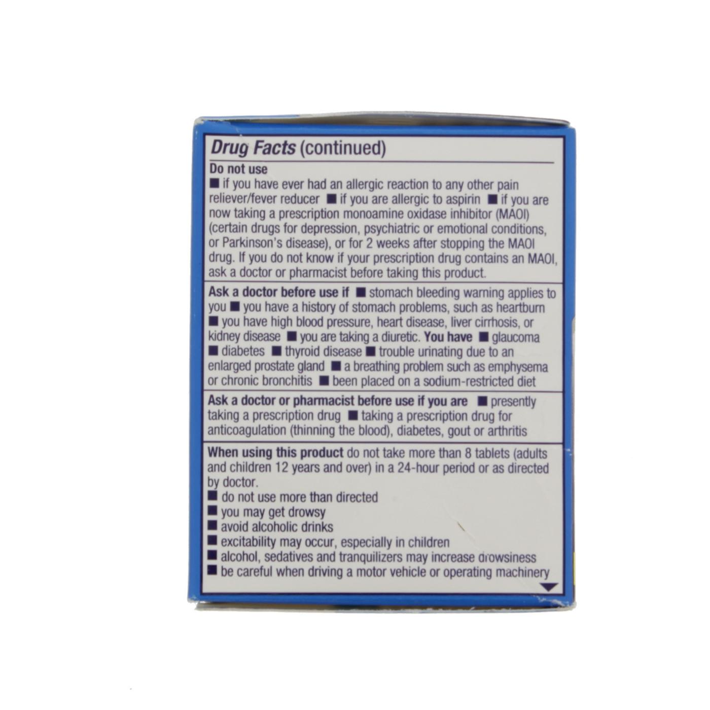 Tabcin Cold Relief Tablets; image 2 of 4