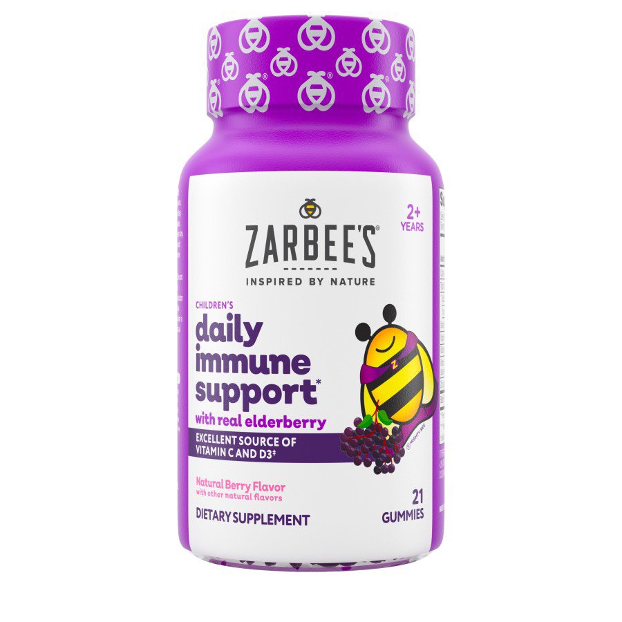 Zarbee's Naturals Children's Elderbry Immune Support Vit C Gummies ...