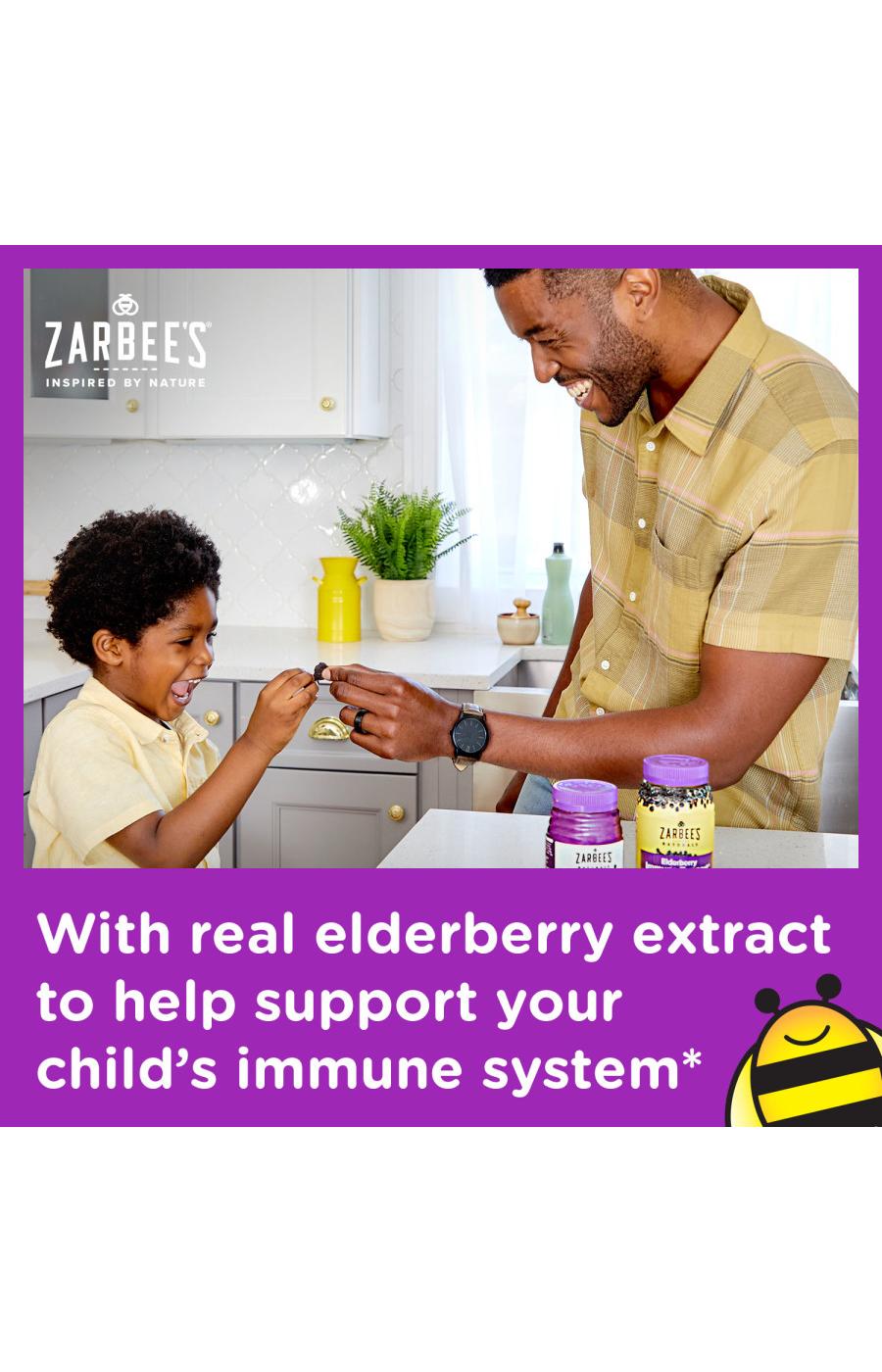 Zarbee's Kid’s Daily Immune Support Gummies with Elderberry; image 3 of 6