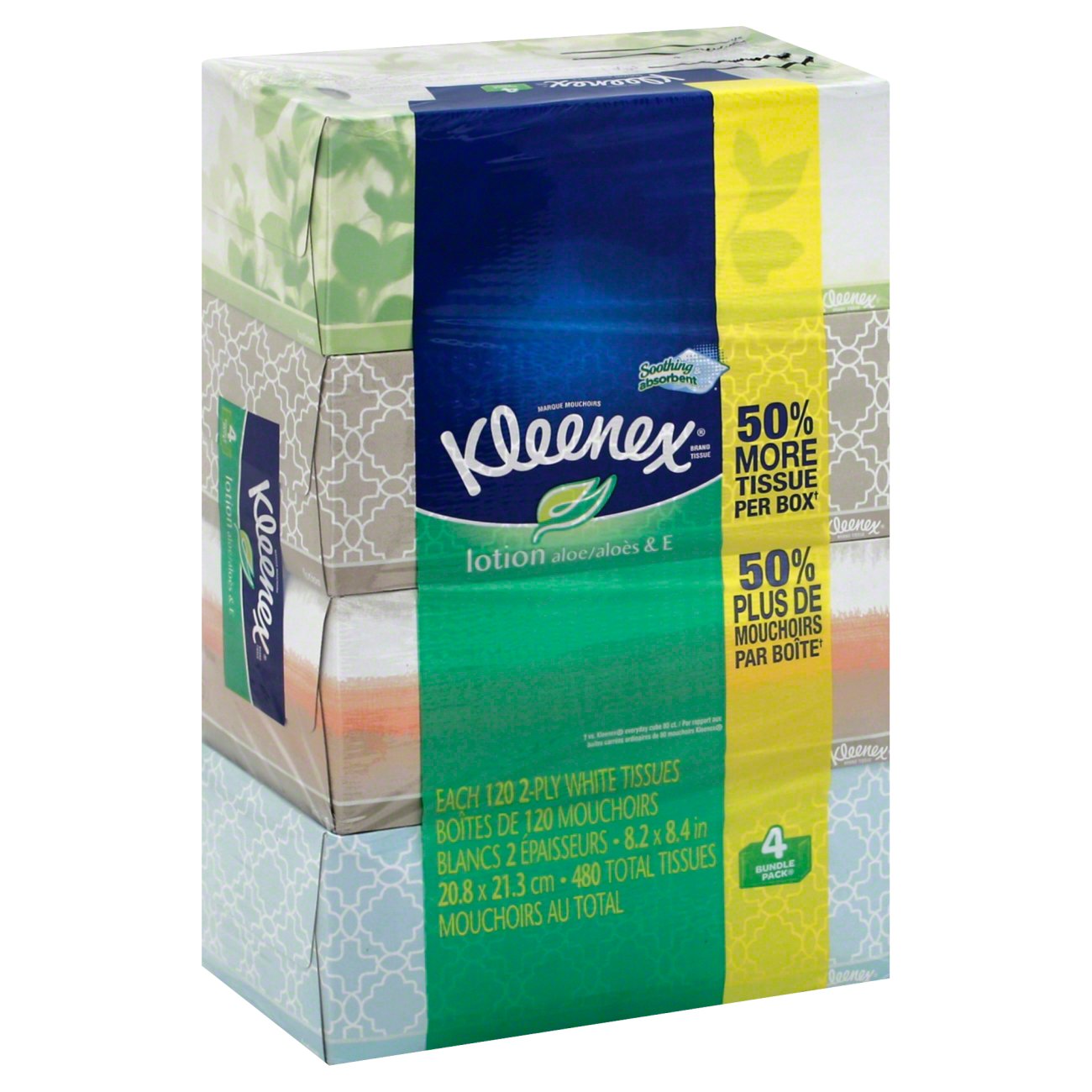 Kleenex Lotion Face Tissues Shop Facial Tissue at HEB