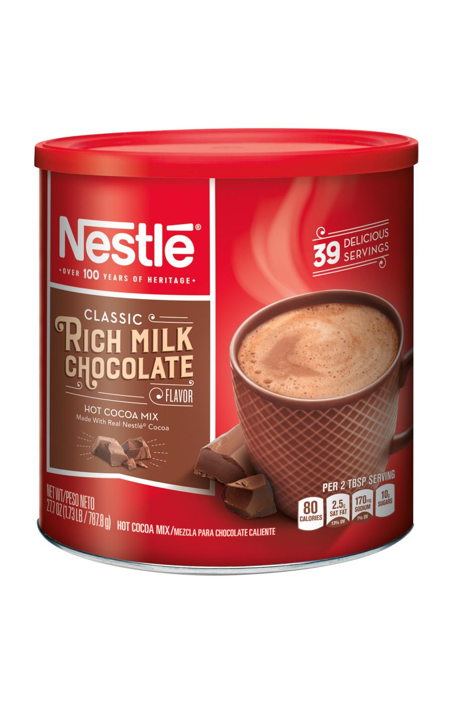 Nestle Rich Milk Chocolate Hot Cocoa Mix; image 1 of 4