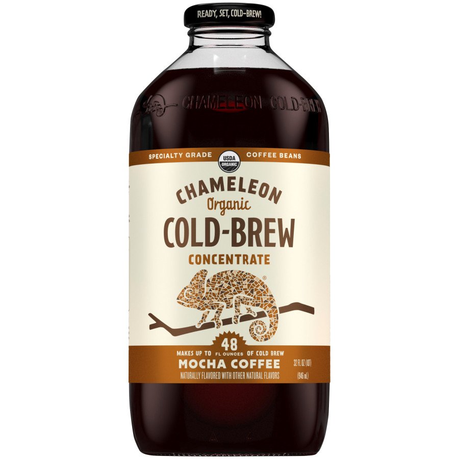Chameleon Organic Mocha Flavored Cold Brew Coffee Concentrate Shop