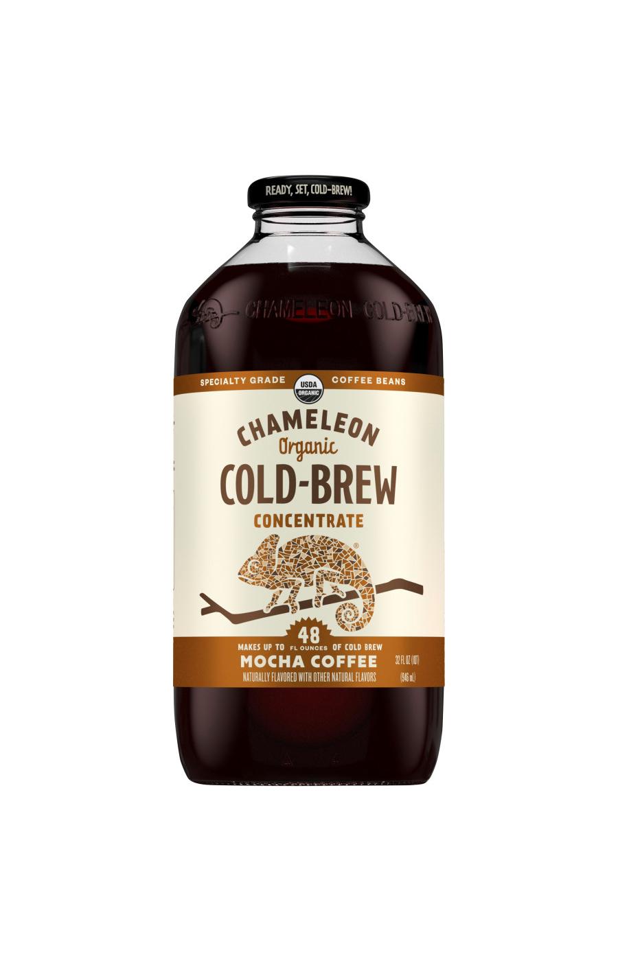 Chameleon Organic Mocha Flavored Cold Brew Coffee Concentrate; image 1 of 8