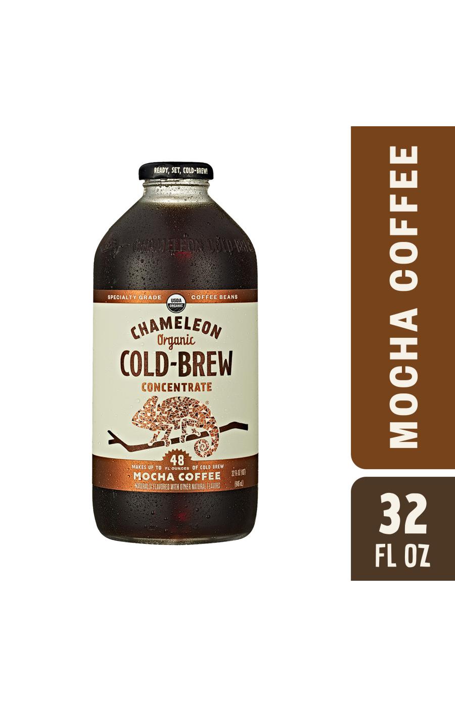 Chameleon Organic Mocha Flavored Cold Brew Coffee Concentrate; image 2 of 8