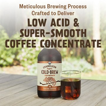 Chameleon Organic Mocha Flavored Cold Brew Coffee Concentrate