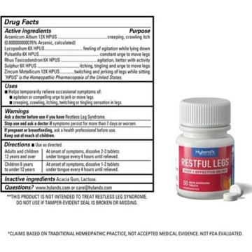 Hyland's Restful Legs, 50 ct