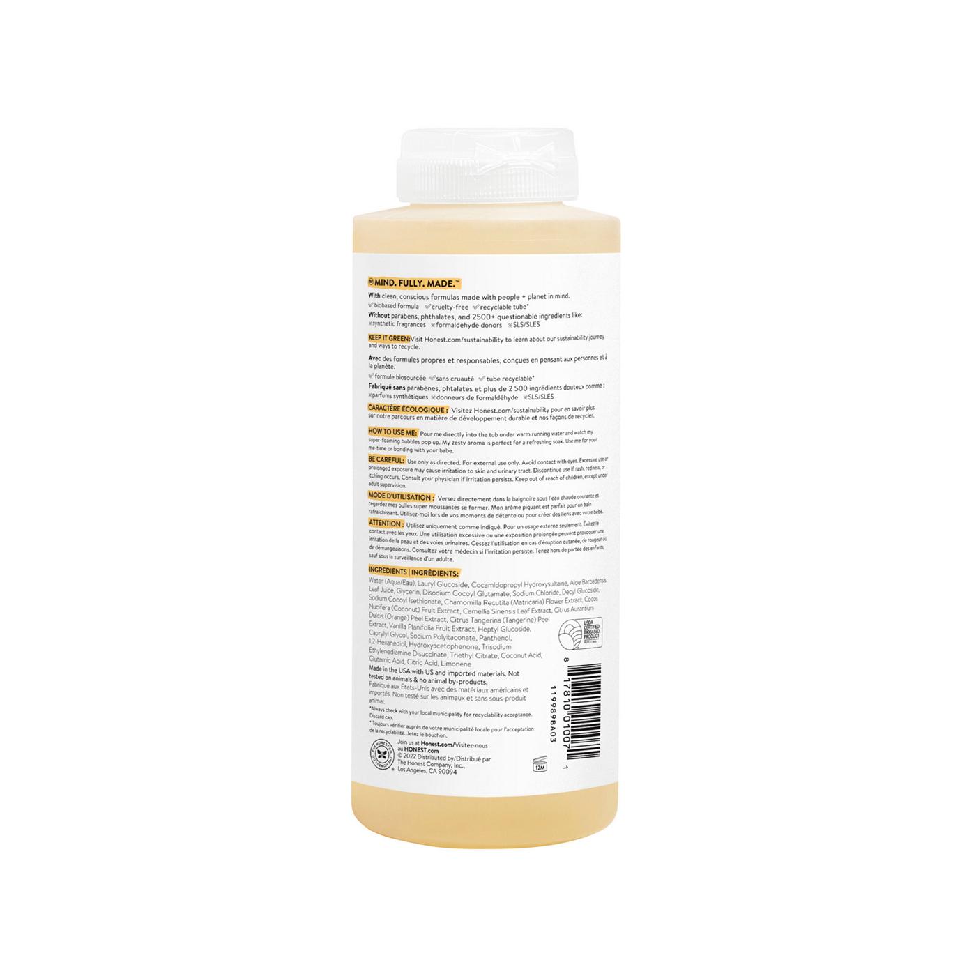 The Honest Company Bubble Bath, Everyday Gentle, Sweet Orange Vanilla; image 5 of 5